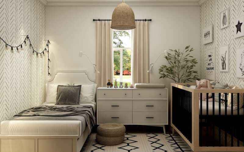 Como arrumar o quarto para o irmão mais velho dividir com o bebê