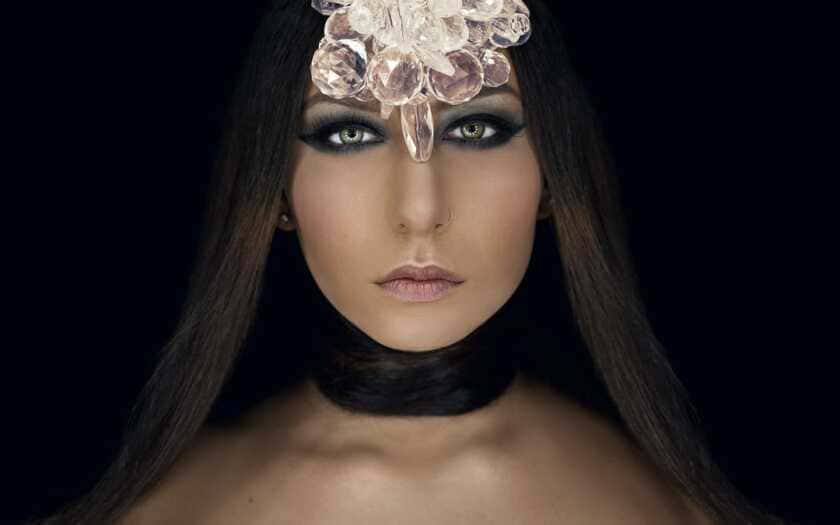 Maquiagem olhos preto