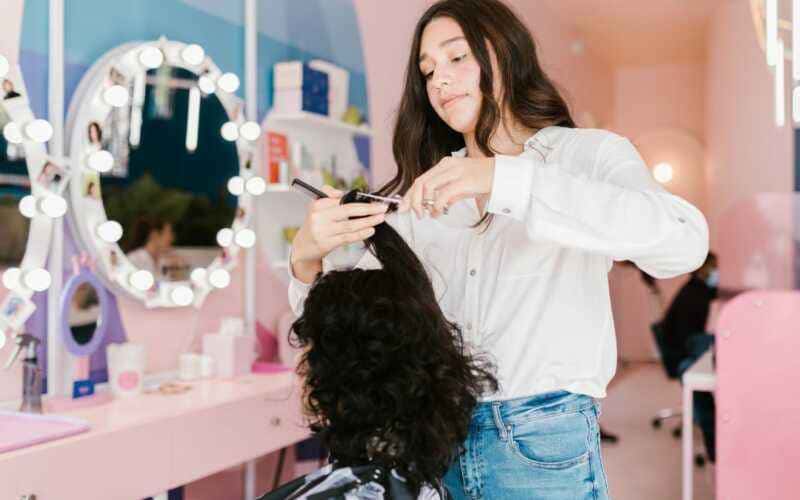 Corte de cabelo feminino médio
