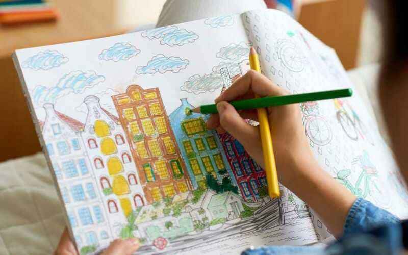 A Arte de Colorir Desenhos