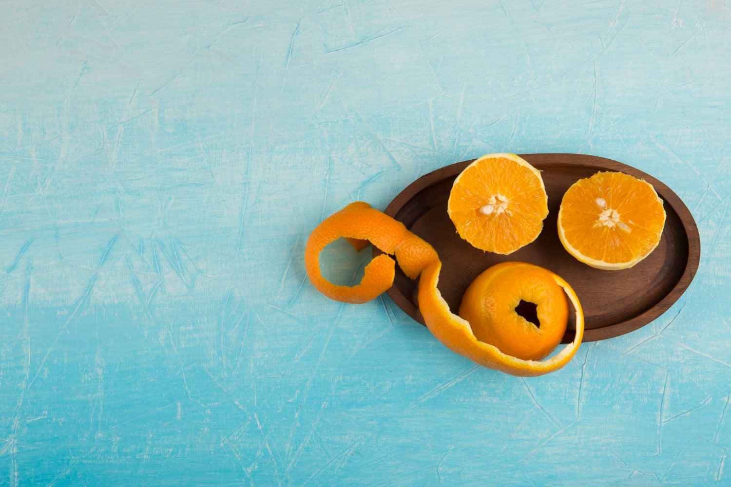 Cada vez mais pessoas guardam as cascas da laranja; para quê