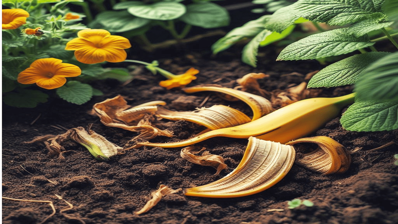 Você quer isso? Veja o que a casca de banana faz nas plantas