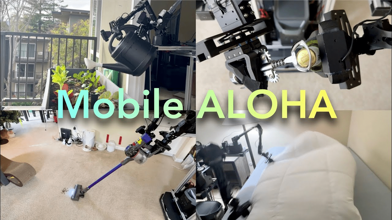 Robô doméstico revolucionário: Conheça o Mobile ALOHA, capaz de realizar tarefas surpreendentes!