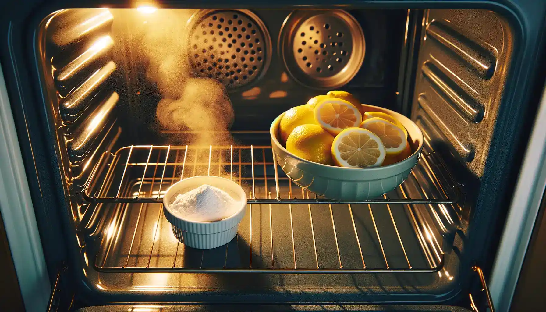 Descubra o truque mágico: suco de limão e fermento transformam seu forno em uma maravilha brilhante. Experimente agora mesmo!