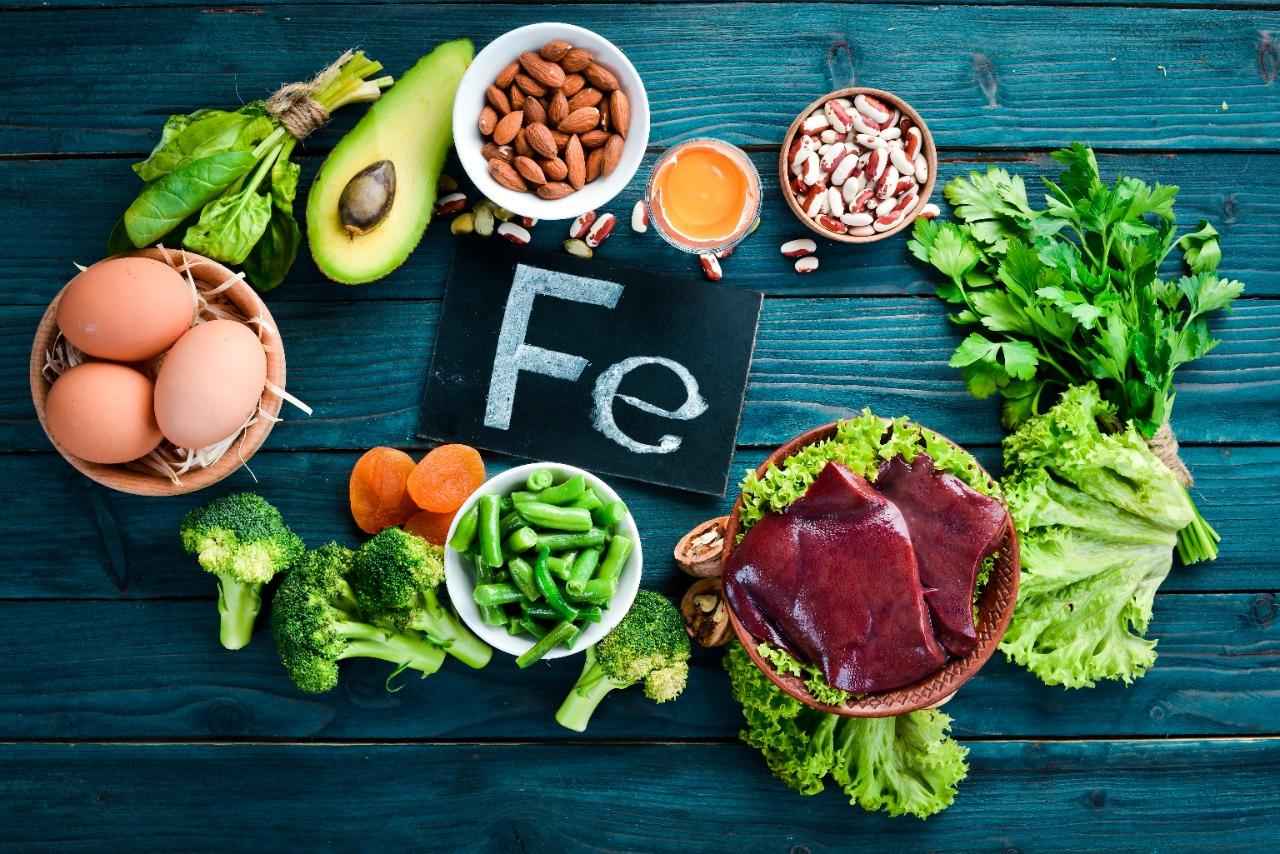 Confira detalhes de alimentos ricos em ferro.