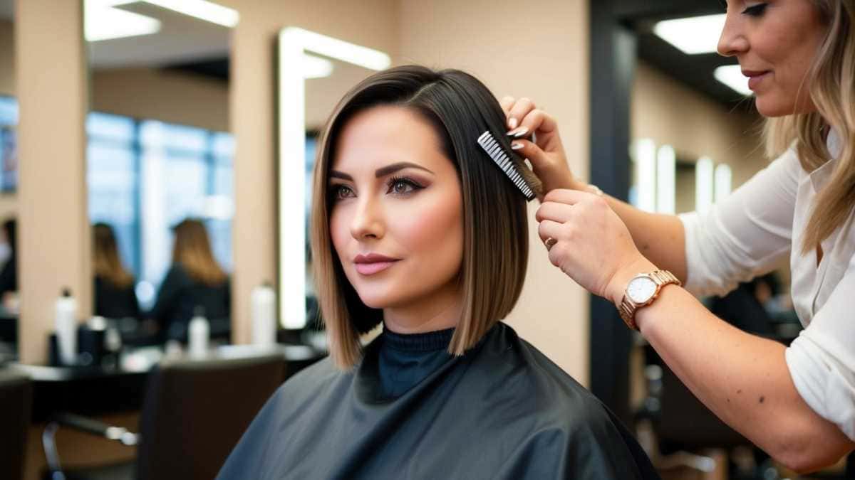 Corte bob reto ou desfiado? Descubra qual está dominando os salões: Tendências de Beleza 2025