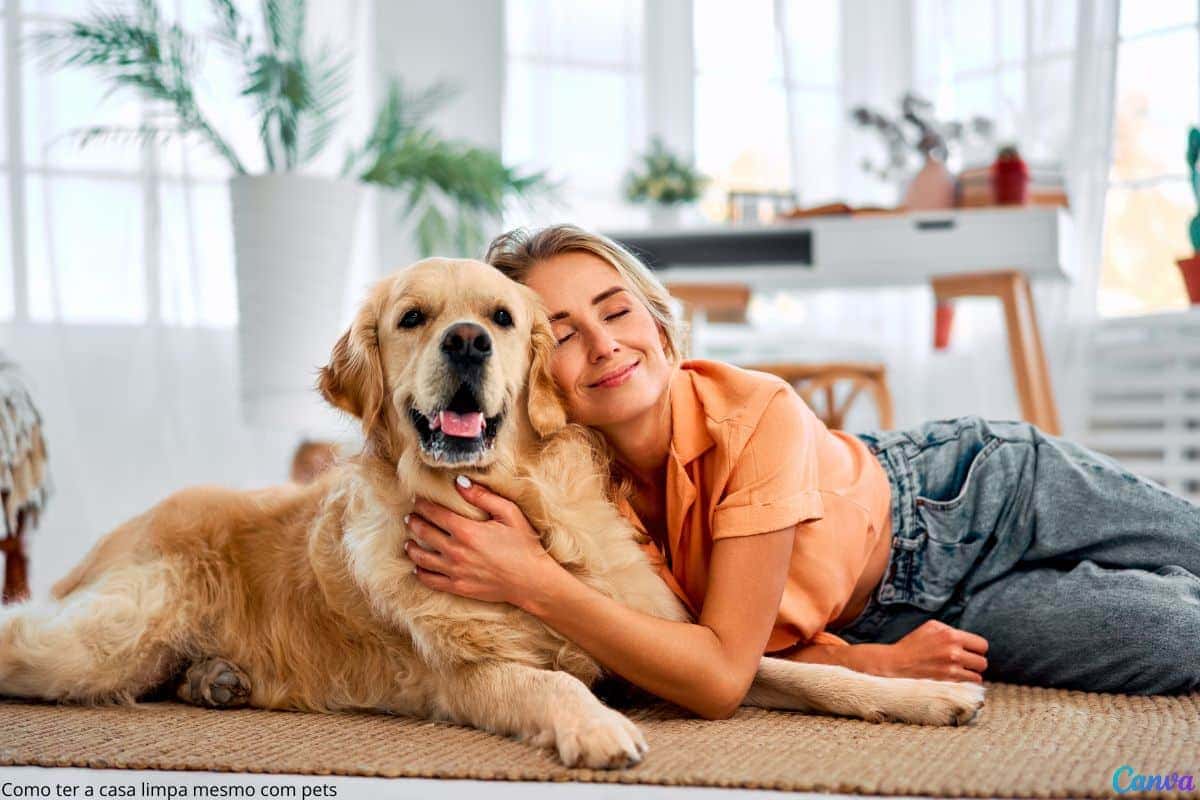 Como ter a casa limpa mesmo com pets