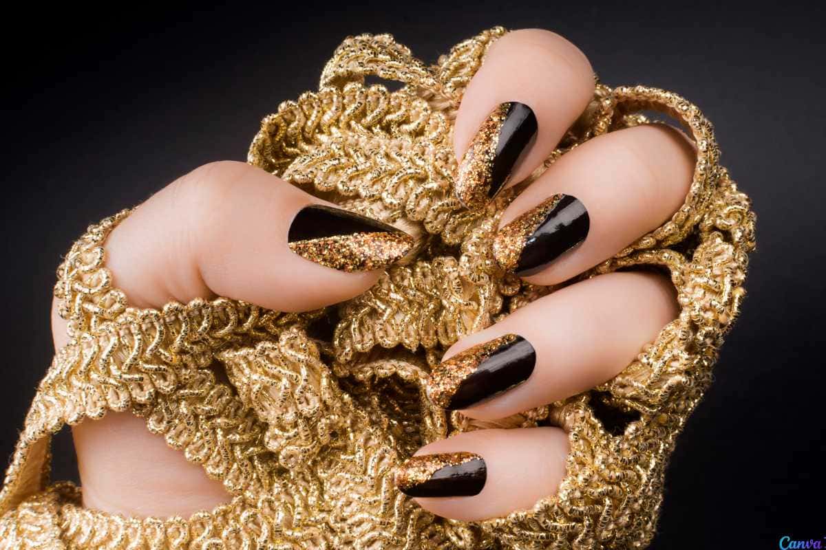 Como Adaptar Unhas Pretas Decoradas ao Seu Estilo