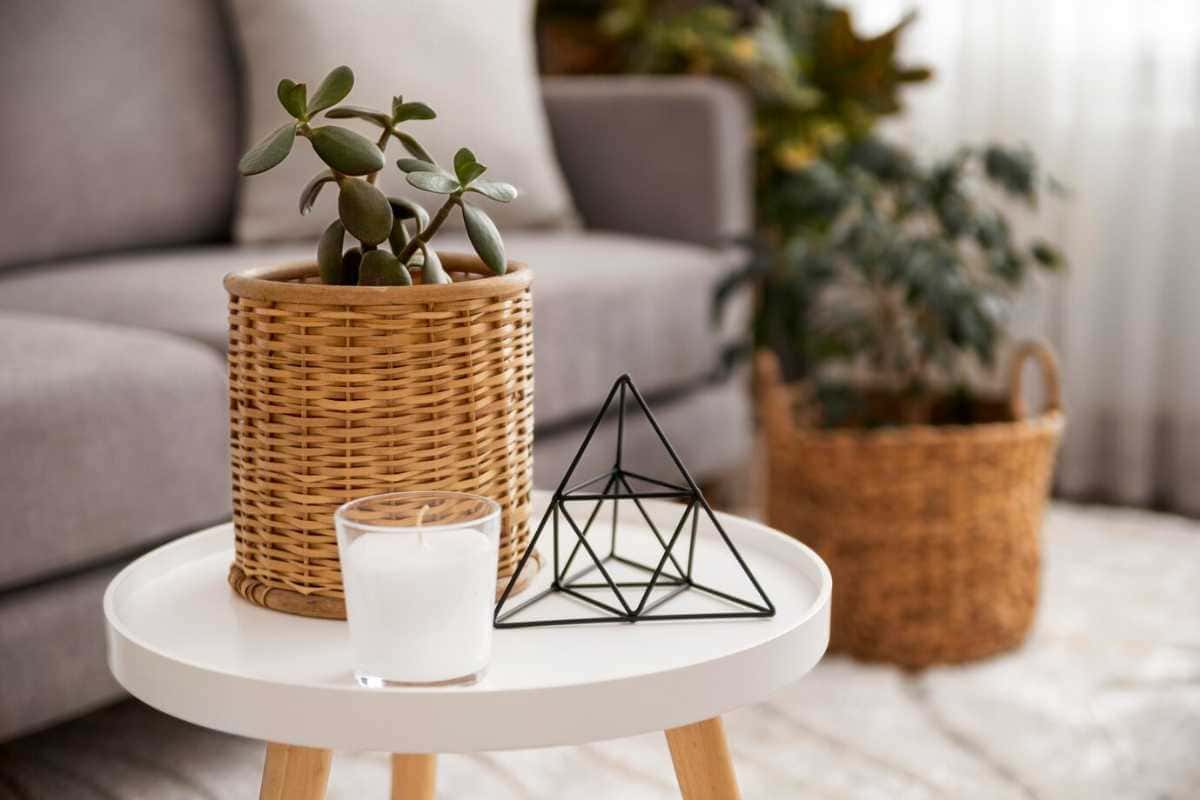 Como escolher e decorar com mesinha de canto para um ambiente charmoso