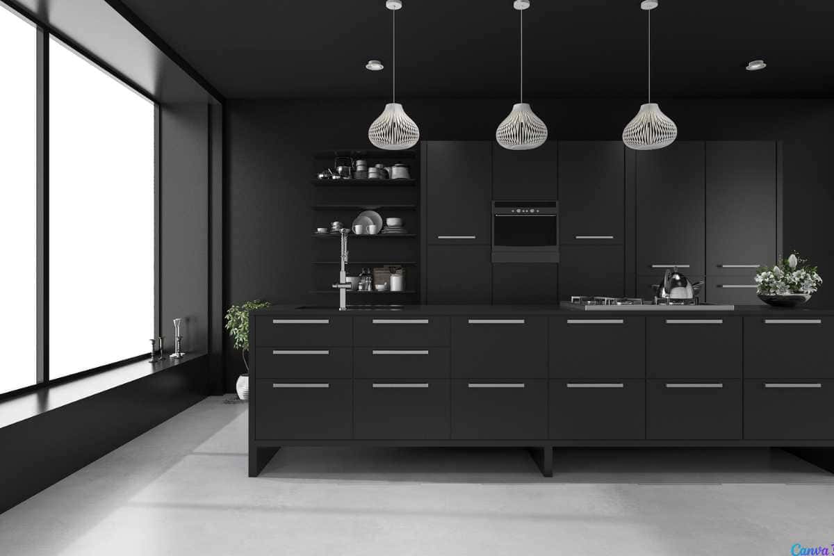 Cozinha preta: como usar essa cor com elegância sem escurecer demais o espaço