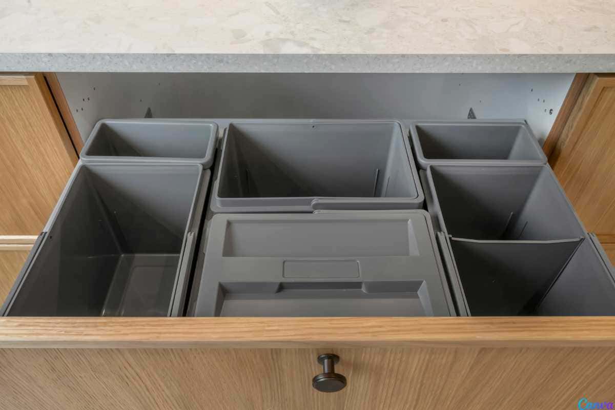Esse método com potes reciclados vai transformar sua gaveta bagunçada
