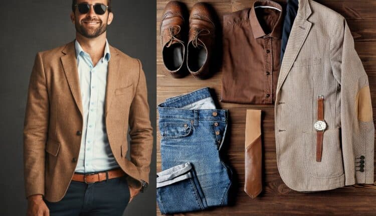 Looks com blazer bege masculino para impressionar com estilo