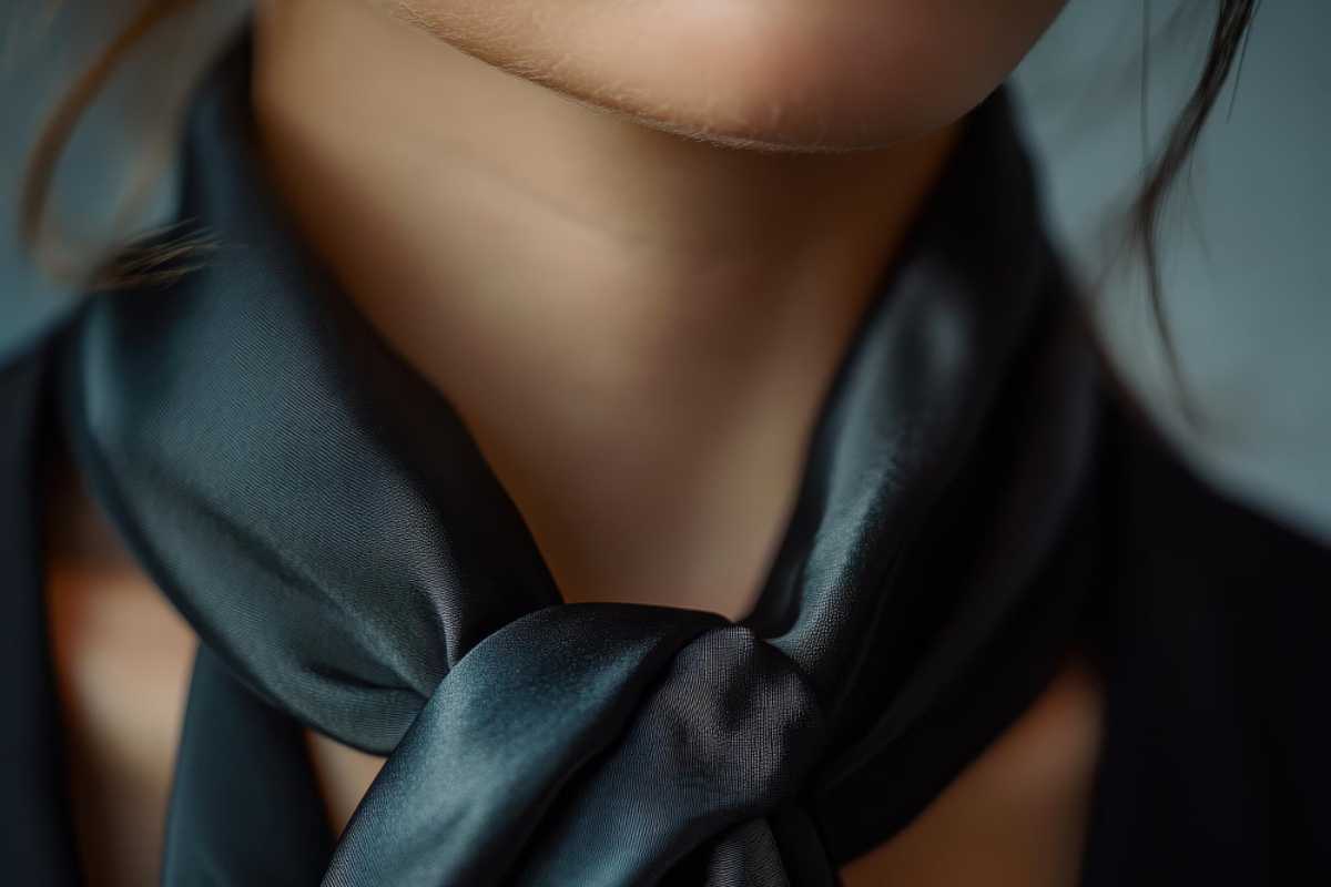 O lenço certo transforma qualquer vestido elegante