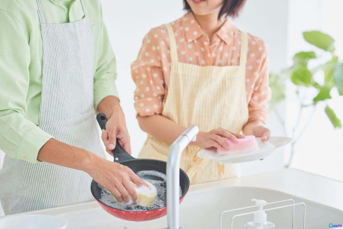 Produto caseiro para dar brilho em alumínio de cozinha