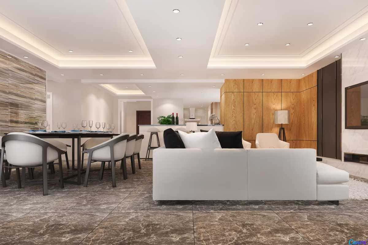 Teto de gesso para sala simples: soluções econômicas que fazem a diferença no visual