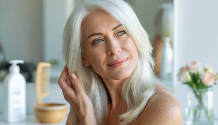 5 cuidados simples que deixam o cabelo branco bonito e sem amarelado para um visual natural e saudável