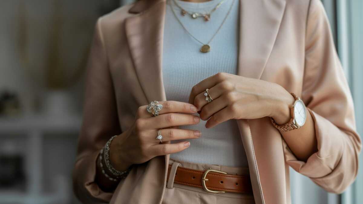 A combinação de acessórios que transformou meu look básico em sofisticado para elevar seu estilo diário