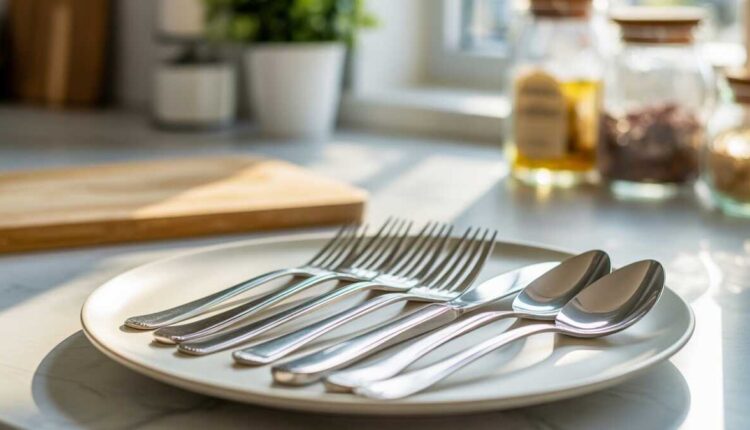 A receita caseira que deixou meus talheres brilhando como novos com ingrediente simples e eficaz