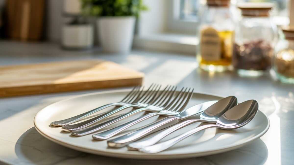 A receita caseira que deixou meus talheres brilhando como novos com ingrediente simples e eficaz