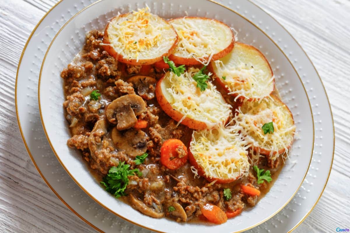 Carne moída com batata receita prática para o dia a dia