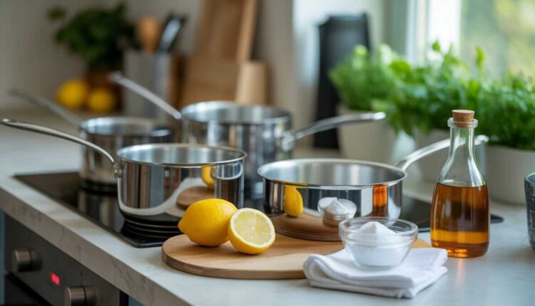 Como dar brilho nas panelas usando só ingredientes de cozinha de forma prática e eficaz