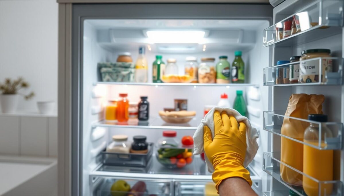 Como deixar a geladeira com cheiro de limpeza o dia todo