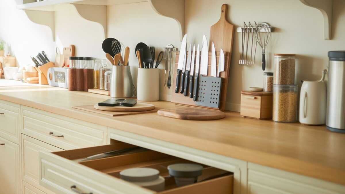 Como deixei a cozinha mais prática mudando só a disposição dos utensílios: dicas eficientes para otimizar seu espaço