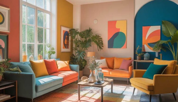 Como usei cor na decoração para transformar a energia da casa de forma eficaz e prática
