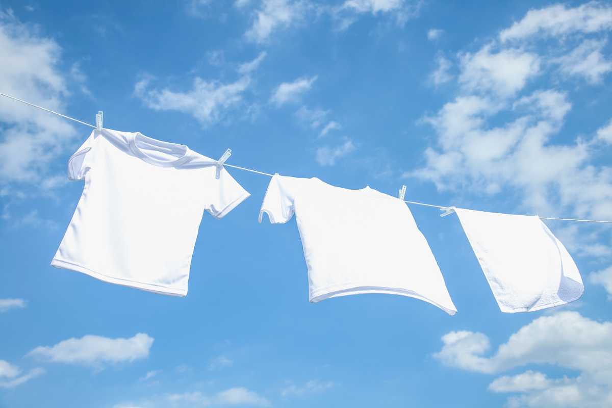 Cuidados na Secagem no Varal para Evitar Novas Manchas