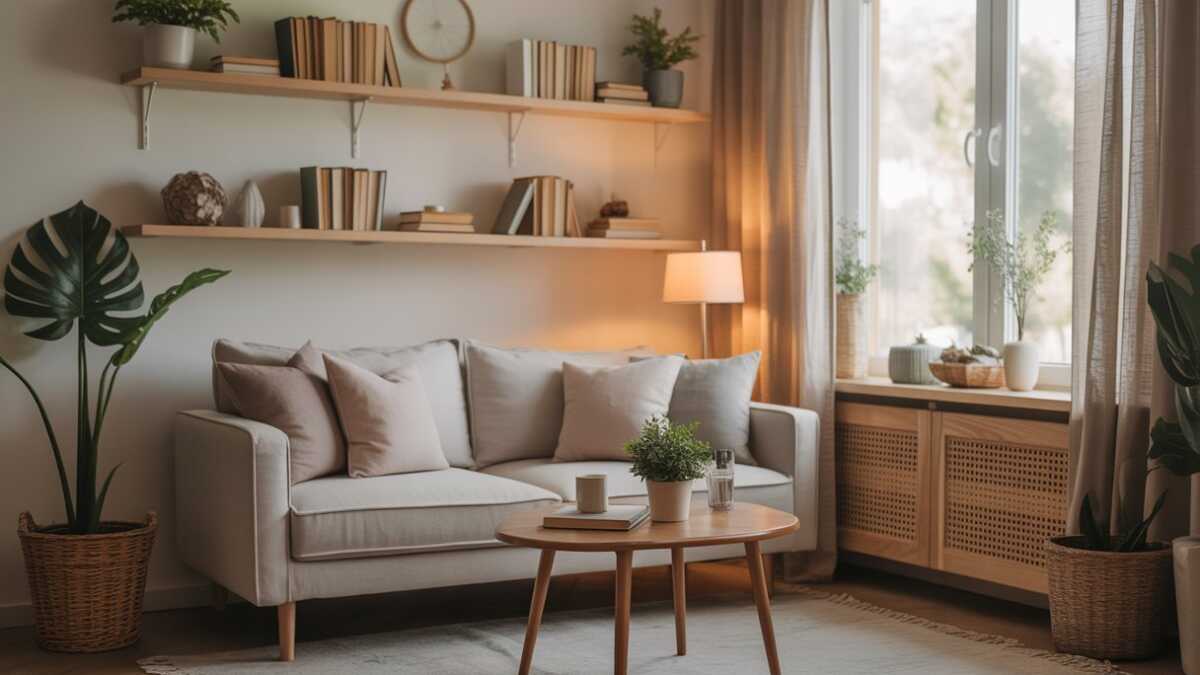 Dicas de organização para sala pequena ficar mais aconchegante e funcional
