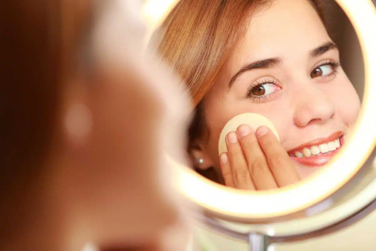 Fixação com Pó Compacto