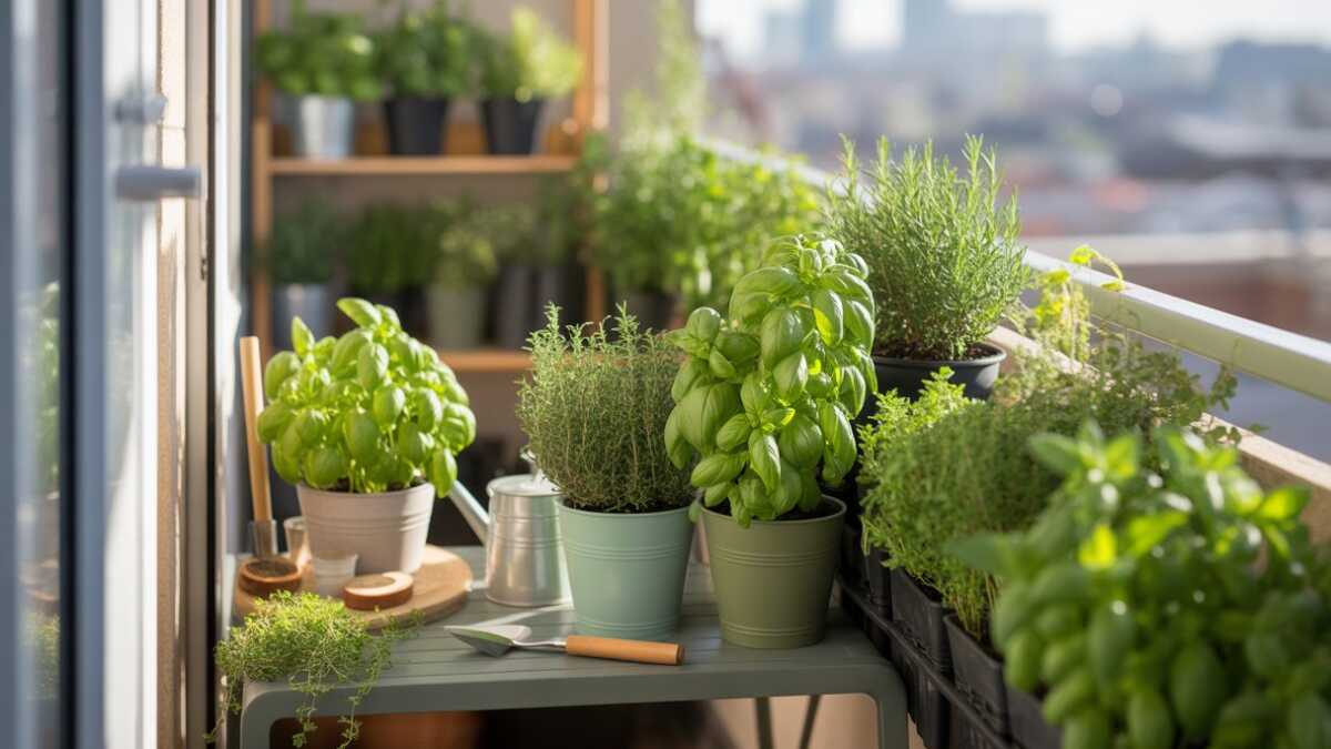 O jeito prático de plantar ervas na varanda e usar o ano inteiro com dicas essenciais para seu cultivo