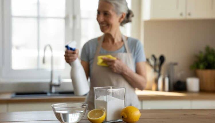 O segredo da vovó para limpar a casa inteira usando só três ingredientes da cozinha de forma eficaz e econômica
