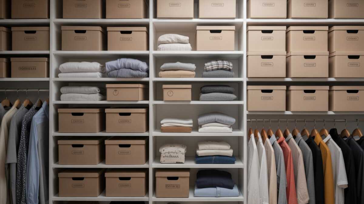 O truque de organização com caixas que acabou com a bagunça nos armários de forma simples e eficiente