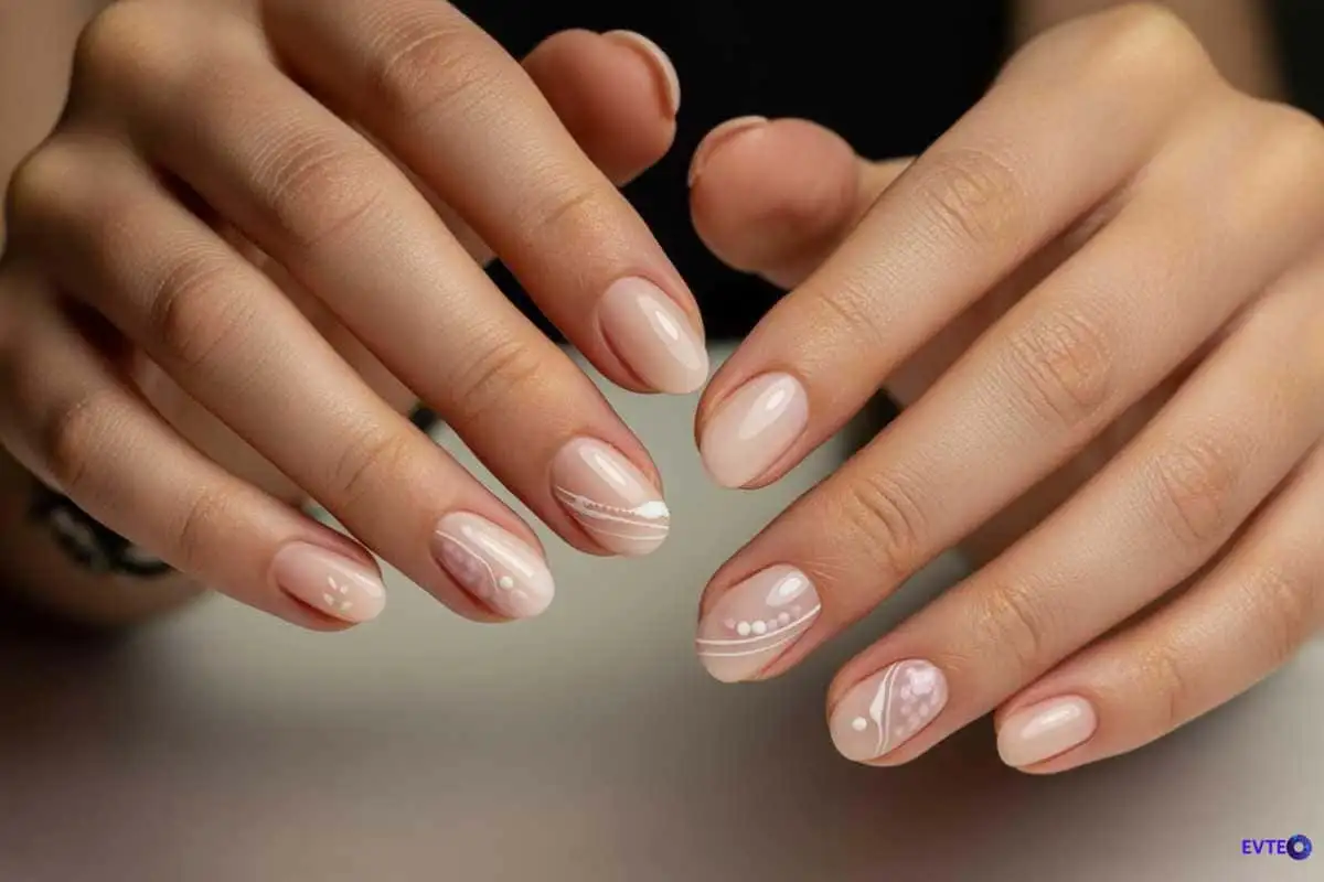 Unhas de gel decoradas e minimalistas: beleza elegante com resultado profissional em poucos passos