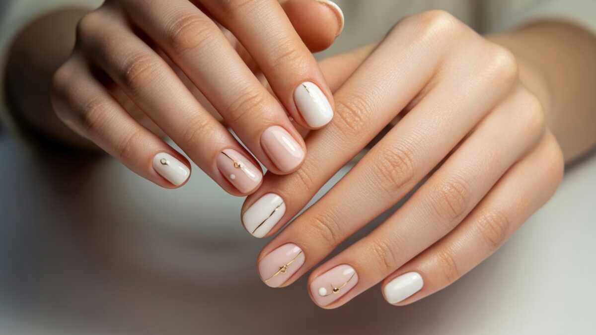 Unhas decoradas minimalistas que estão conquistando as redes sociais com estilo e praticidade