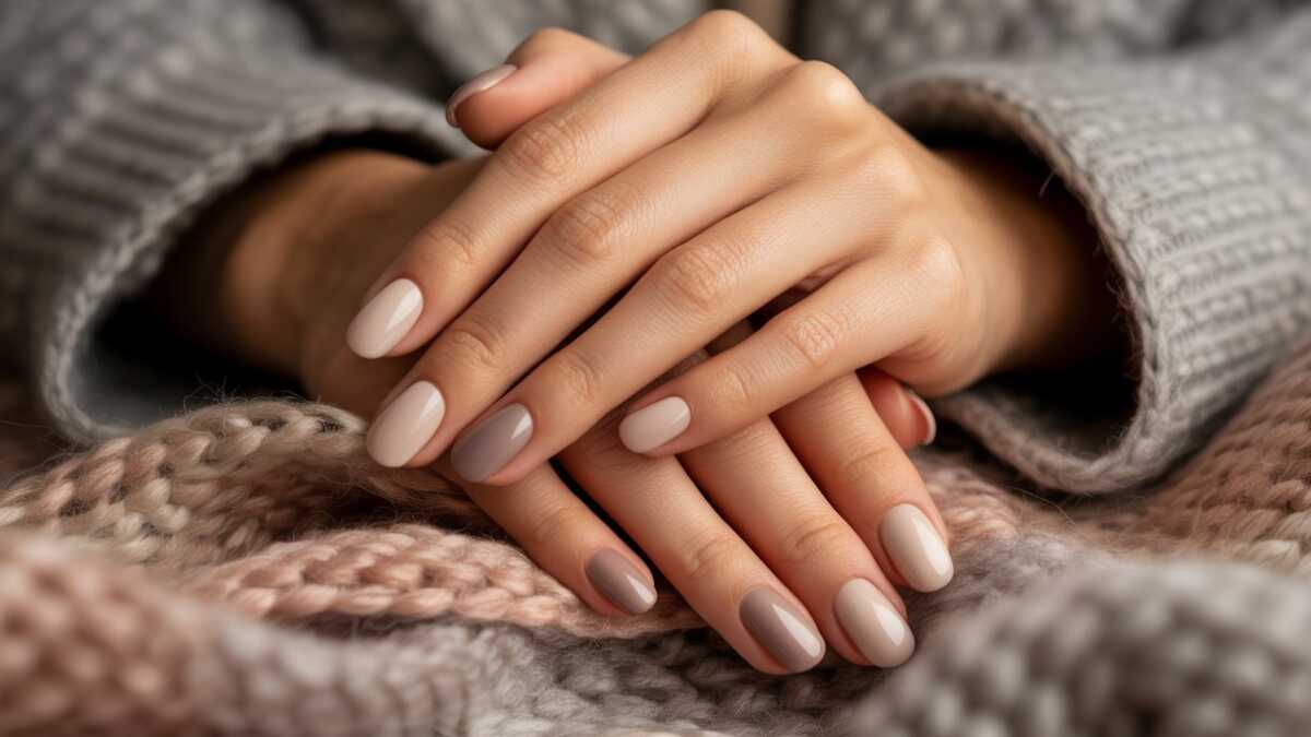 Unhas nude sofisticadas: os tons que estão fazendo sucesso no inverno 2025