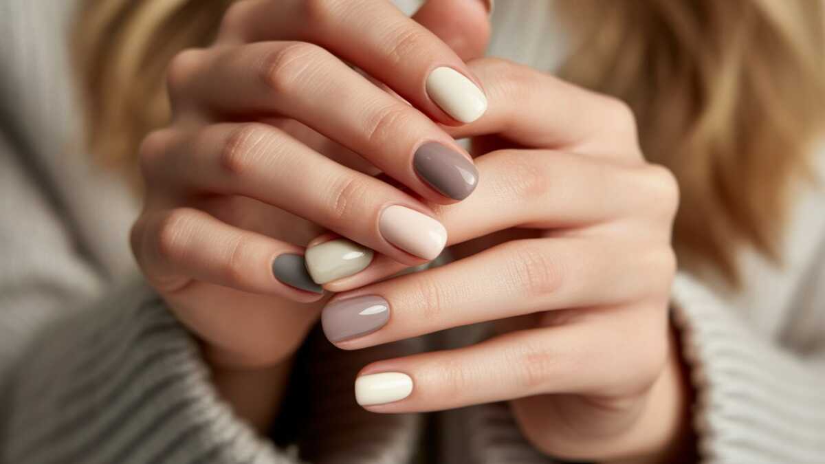 As cores neutras que as famosas estão usando nas unhas neste inverno