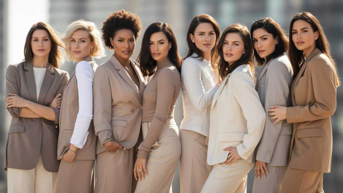 Essas cores neutras são as favoritas das mulheres estilosas para um visual atemporal